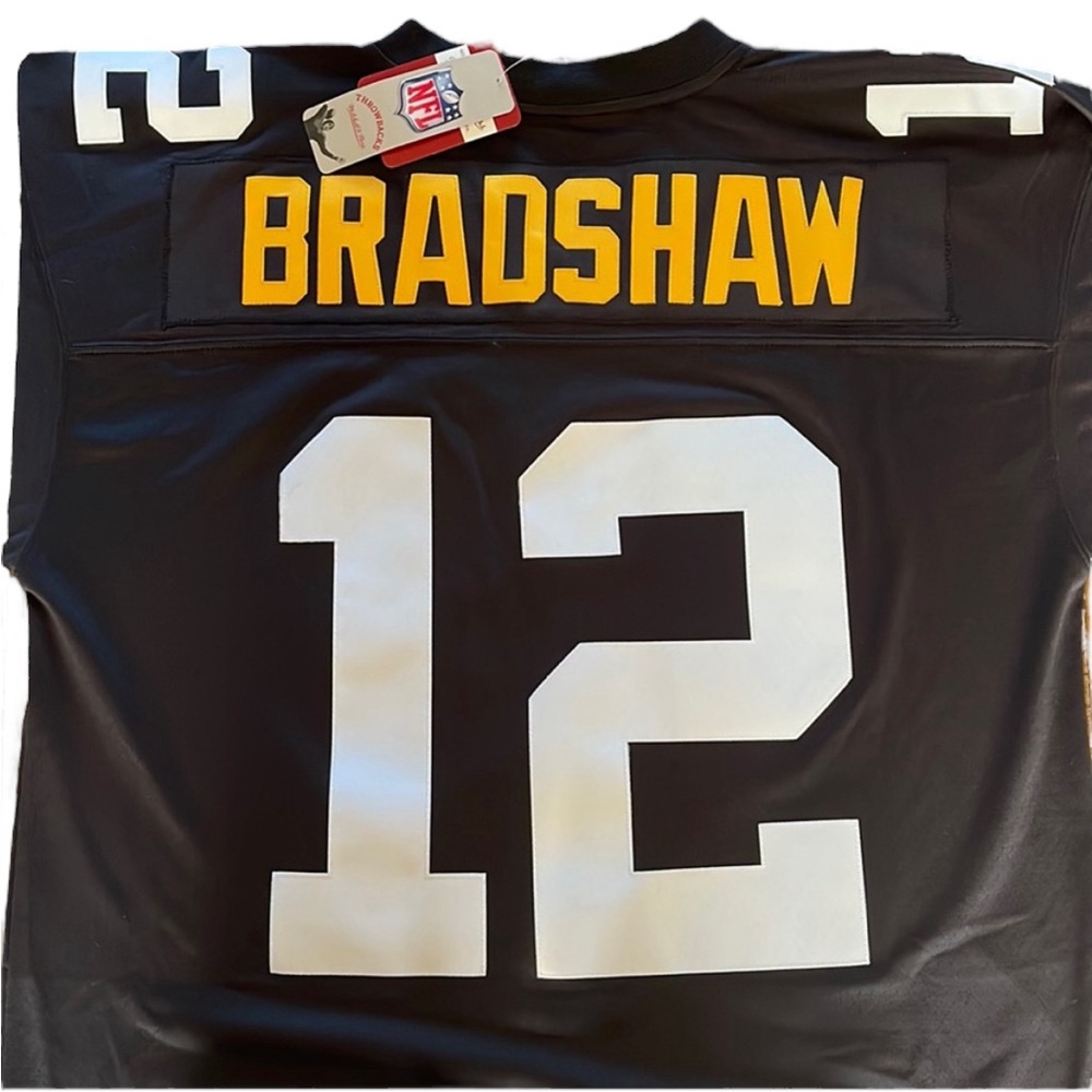 Terry Bradshaw Replica Pittsburgh Steelers Jersey - NWT